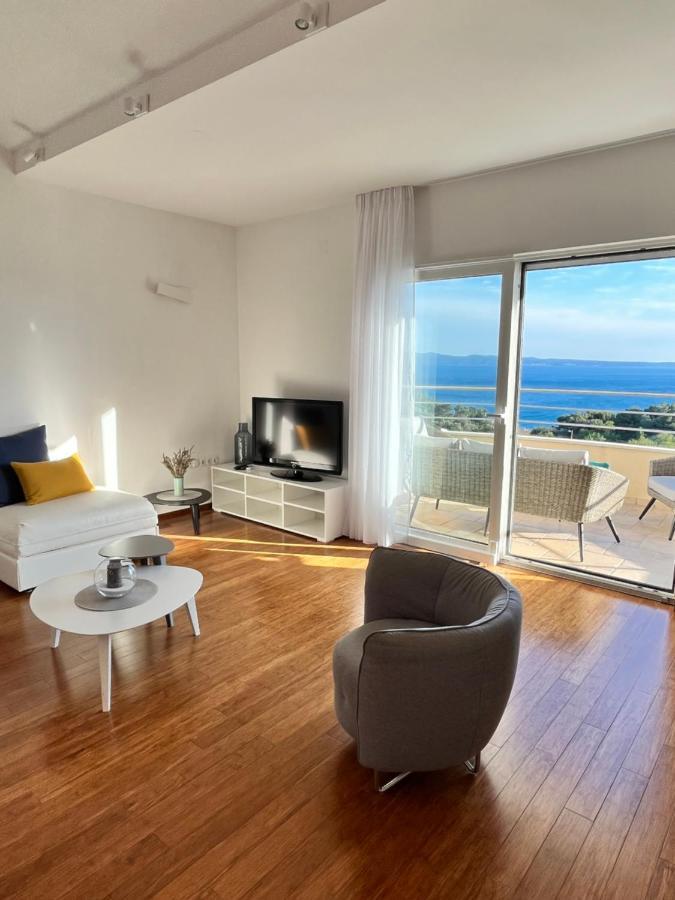 Sky - Beautiful Rooftop Apartment With Shared Pool Split Exteriör bild